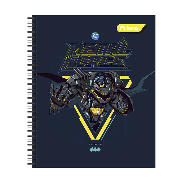 CUADERNO UNIVERSITARIO TORRE 100H 7MM DC 6