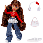MUÑECA BRATZ X HELLO KITTY YASMIN CON ACCESORIOS 3
