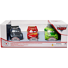 SET 3 AUTOS CARS NEON PULL-BACK DISNEY STORE OFICIAL 7