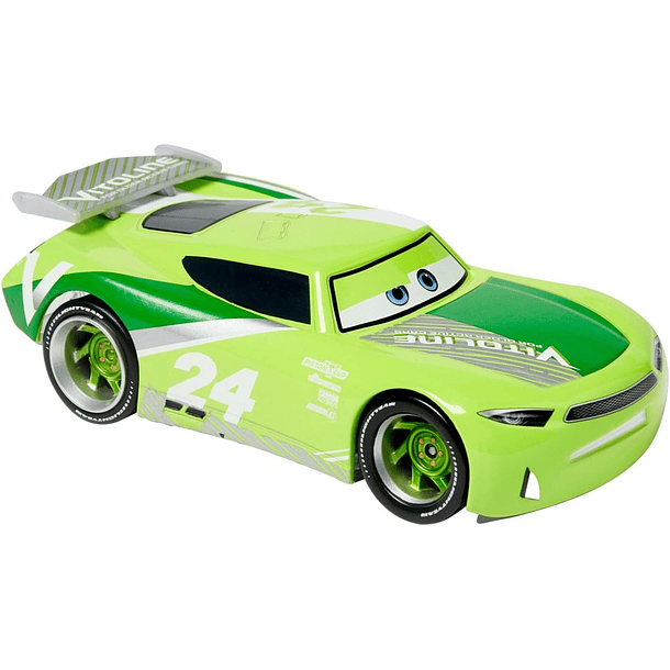 SET 3 AUTOS CARS NEON PULL-BACK DISNEY STORE OFICIAL 5