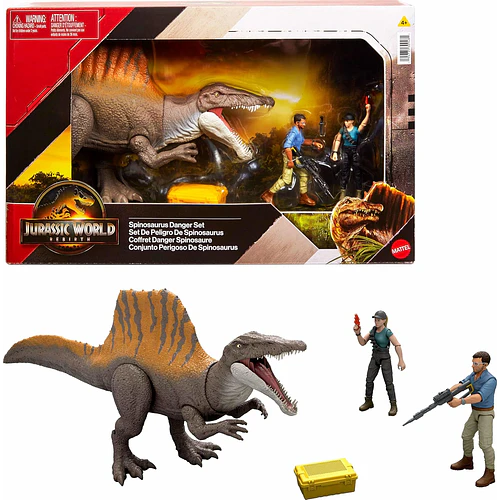 JURASSIC WORLD SPINOSAURUS STORYPACK MATTEL