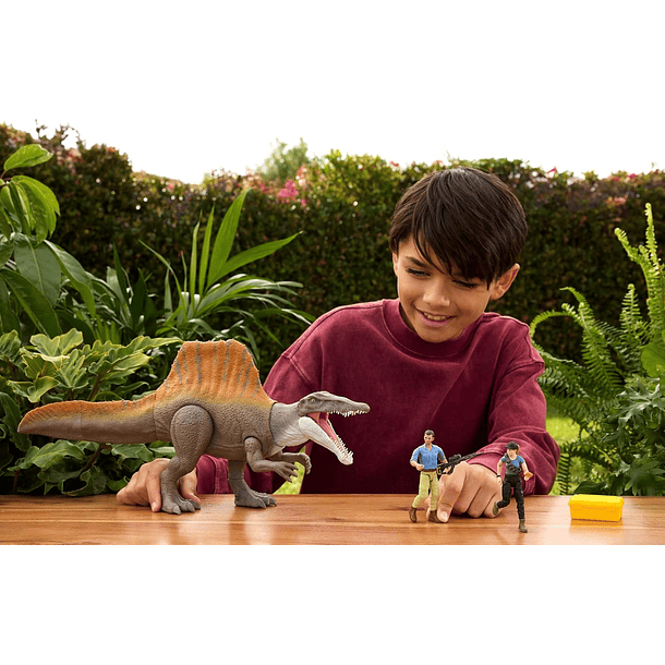JURASSIC WORLD SPINOSAURUS STORYPACK MATTEL 6