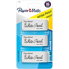 GOMA DE BORRAR PAPER MATE WHITE PEARL 3 UNIDADES 1