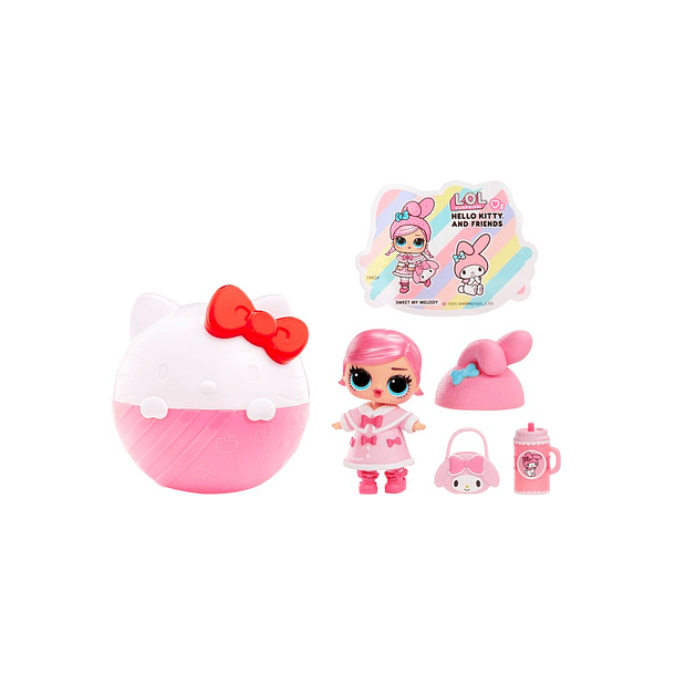 MUÑECA L.O.L. SURPRISE LOVE HELLO KITTY TOTS 5