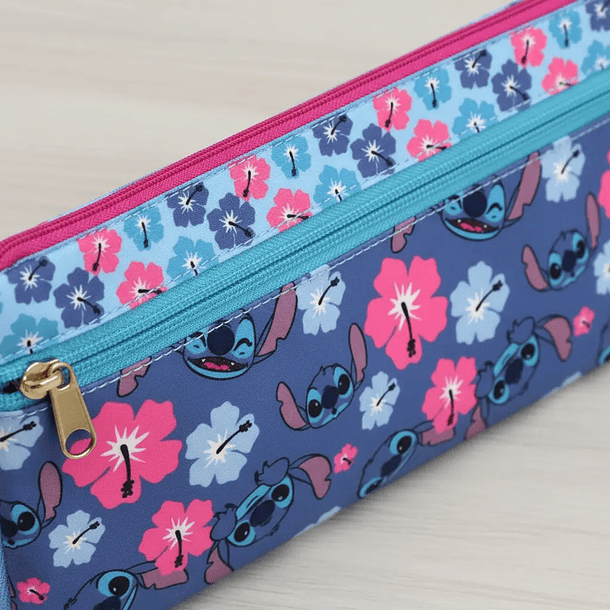 ESTUCHE STITCH DOBLE CIERRE 24 CM DISNEY 6