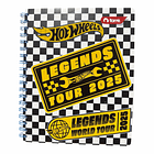 CUADERNO UNIVERSITARIO TORRE 7MM 100H HOT WHEELS 10