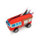 ESTUCHE CARRO DE BOMBEROS FABER CASTELL ROJO 2