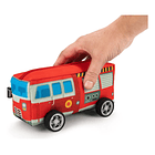 ESTUCHE CARRO DE BOMBEROS FABER CASTELL ROJO 3