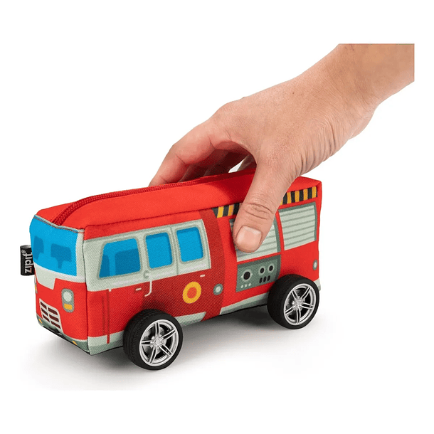 ESTUCHE CARRO DE BOMBEROS FABER CASTELL ROJO 3