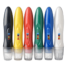 TÉMPERAS TORRE PEKES 6 COLORES CON PINCEL LAVABLES 3