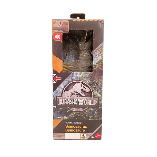 DINOSAURIO JURASSIC WORLD SOUND SURGE SPINOSAURUS MATTEL 3