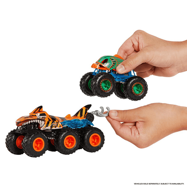 HOT WHEELS MONSTER TRUCKS BIG RIGS TIGER SHARK  4