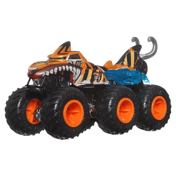 HOT WHEELS MONSTER TRUCKS BIG RIGS TIGER SHARK  1