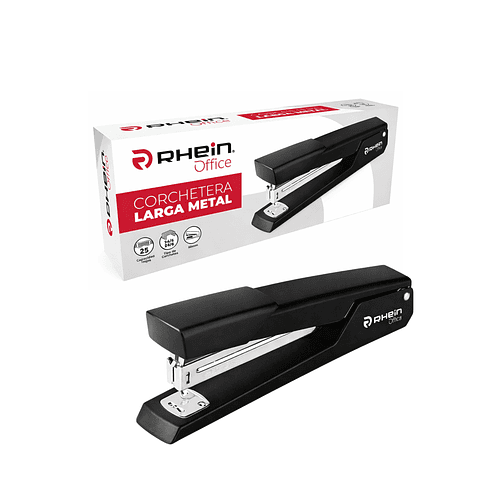 CORCHETERA METAL LARGA 25H NEGRA RHEIN