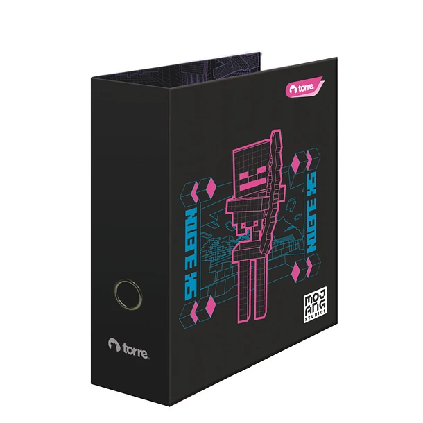 ARCHIVADOR OFICIO ANCHO MINECRAFT TORRE 3