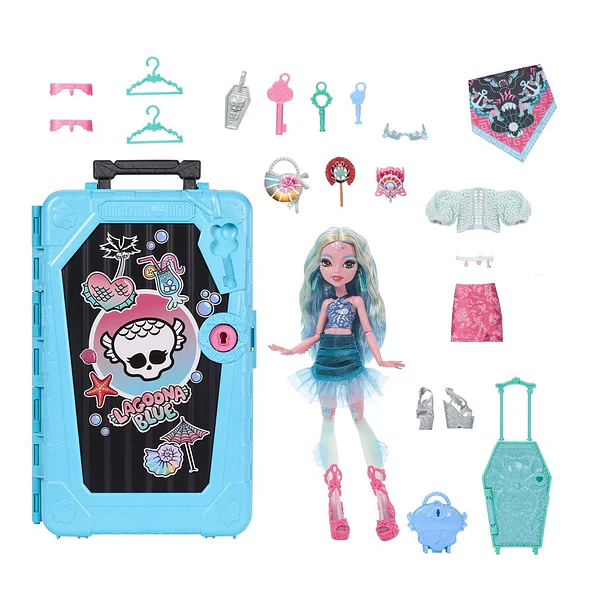 MUÑECA MONSTER HIGH LAGOONA BLUE SKULLTIMATE SECRETS 3