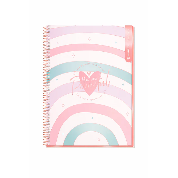 CUADERNO RHEIN S.CLASS CARTA PASTEL 120H PUNTOS 7MM 1