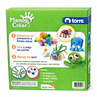 KIT MANUALIDADES POMPONES TORRE MANOS PARA CREAR 3