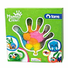 KIT MANUALIDADES POMPONES TORRE MANOS PARA CREAR 1