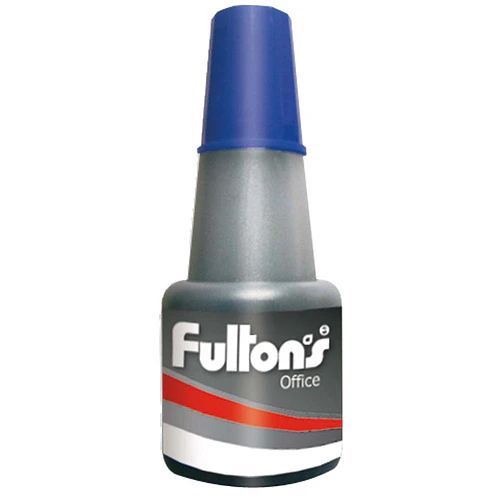 TINTA PARA TAMPON 24ML AZUL FULTONS