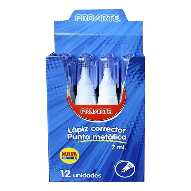 LÁPIZ CORRECTOR PROARTE PUNTA METÁLICA 7ML 1