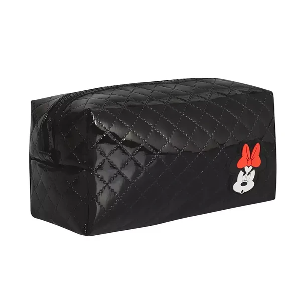 CARTUCHERA MINNIE MOUSE RECTANGULAR MOOVING NEGRA 2