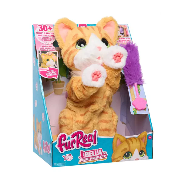 FurReal Bella The Biscuit Making Kitty Interactivo Hasbro 2