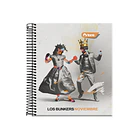 CUADERNO BOOK LOS BUNKERS 150 HOJAS TORRE 7MM 7