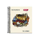 CUADERNO BOOK LOS BUNKERS 150 HOJAS TORRE 7MM 1