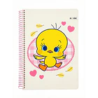 CUADERNO CARTA MOOVING 7MM 105 HOJAS LOONEY TUNES 3