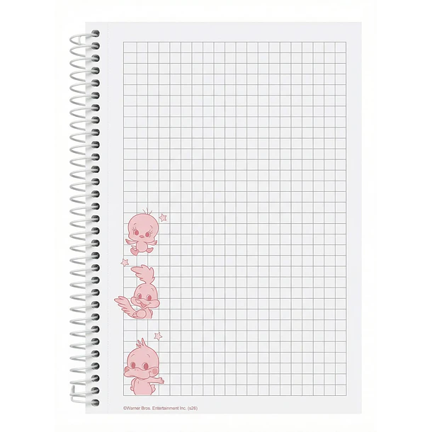 CUADERNO CARTA MOOVING 7MM 105 HOJAS LOONEY TUNES 4