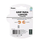GRIP PARA LÁPICES ZURDOS TORRE 2 UNID ERGONÓMICO 4