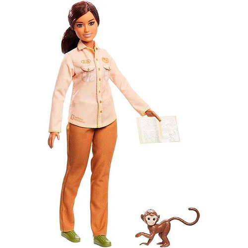 BARBIE NATIONAL GEOGRAPHIC CUIDADORA ANIMALITOS