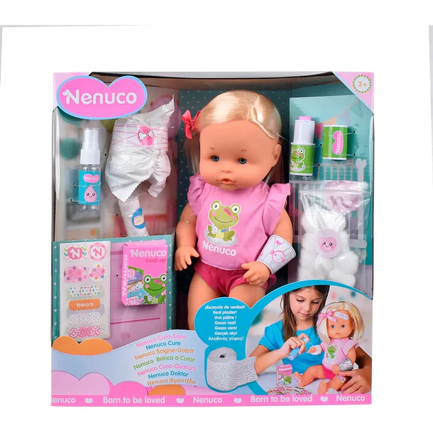 NENUCO CURA SANA MUÑECA CON ACCESORIOS MÉDICOS 3
