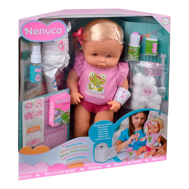 NENUCO CURA SANA MUÑECA CON ACCESORIOS MÉDICOS 5