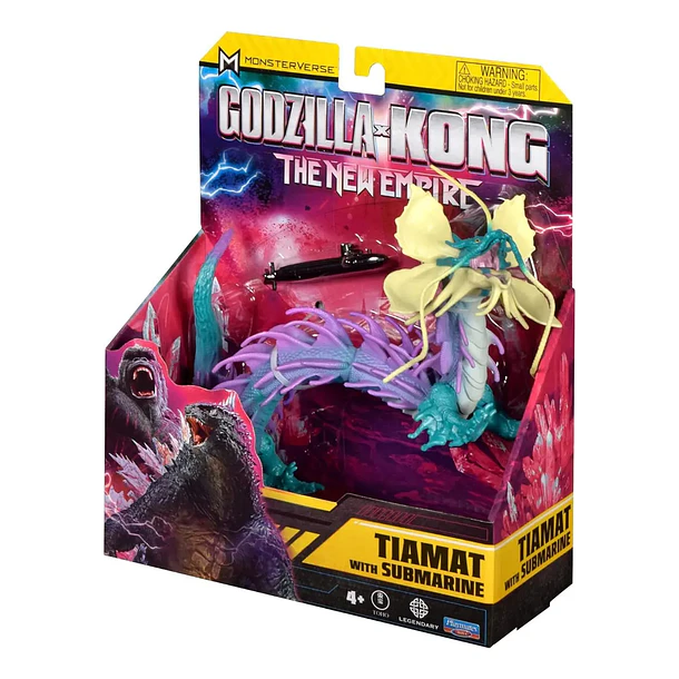 FIGURA TIAMAT CON SUBMARINO GODZILLA X KONG 15 CM 5