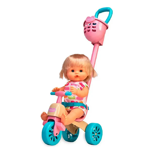 MUÑECA NENUCO CON TRICICLO CON ACCESORIOS 3