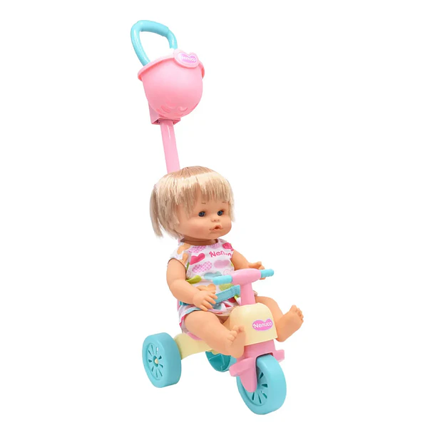 MUÑECA NENUCO CON TRICICLO CON ACCESORIOS 5