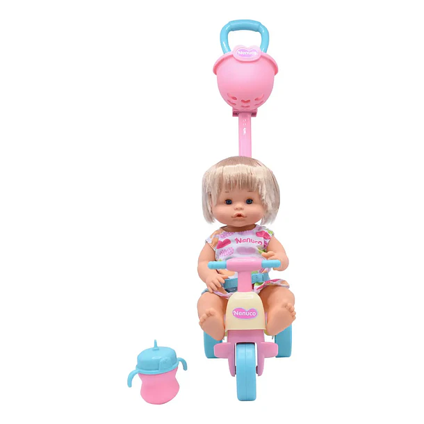 MUÑECA NENUCO CON TRICICLO CON ACCESORIOS 6
