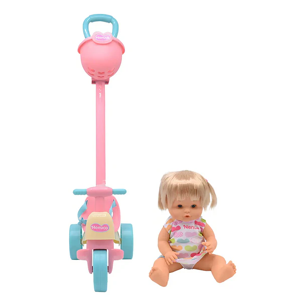 MUÑECA NENUCO CON TRICICLO CON ACCESORIOS 7