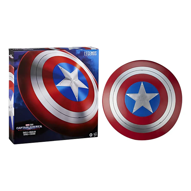 ESCUDO CAPITÁN AMÉRICA MARVEL LEGENDS 60 CM 1