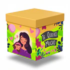 CAJA REGALO MAMÁ 22X22 CM DISEÑO SURTIDO 1
