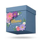 CAJA REGALO MAMÁ 22X22 CM DISEÑO SURTIDO 3