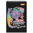 CROQUERA GARFIELD TORRE 21X32 CM 80 HOJAS 2