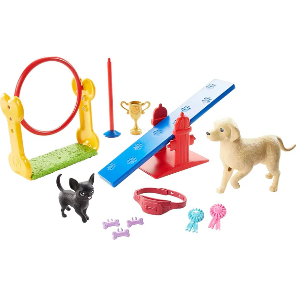 BARBIE KEN ENTRENADOR DE PERROS CON ACCESORIOS 4