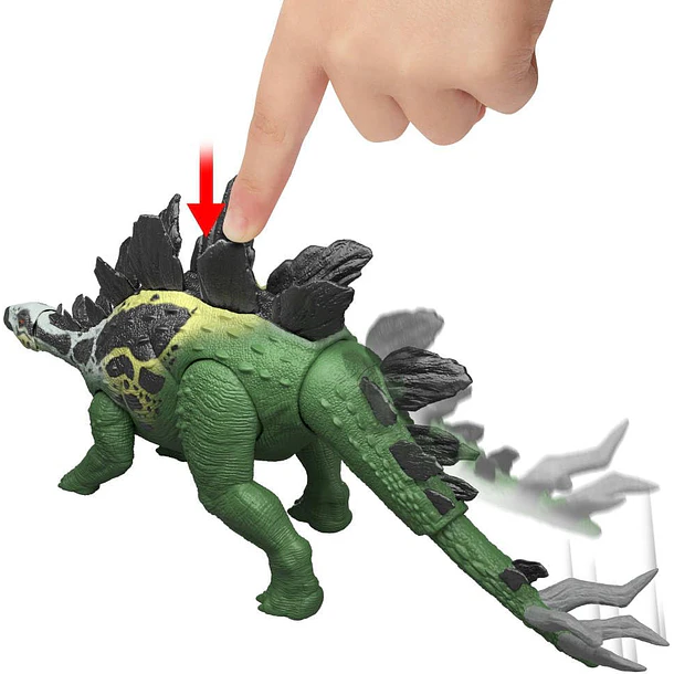 STEGOSAURUS JURASSIC WORLD THRASHERS GIGANTE 3