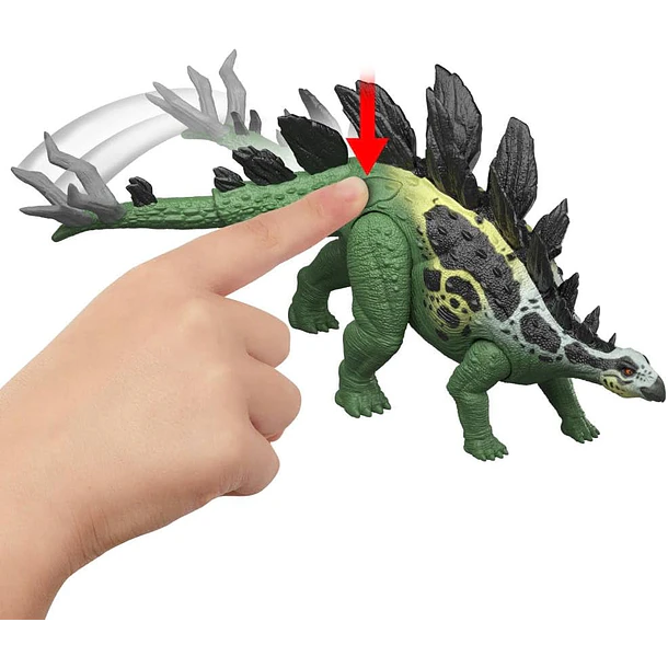 STEGOSAURUS JURASSIC WORLD THRASHERS GIGANTE 4