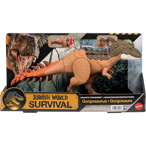 GORGOSAURUS JURASSIC WORLD THRASHERS GIGANTE 6