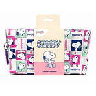 ESTUCHE SNOOPY GELATTI MATTE TRANSPARENTE 21cm 4