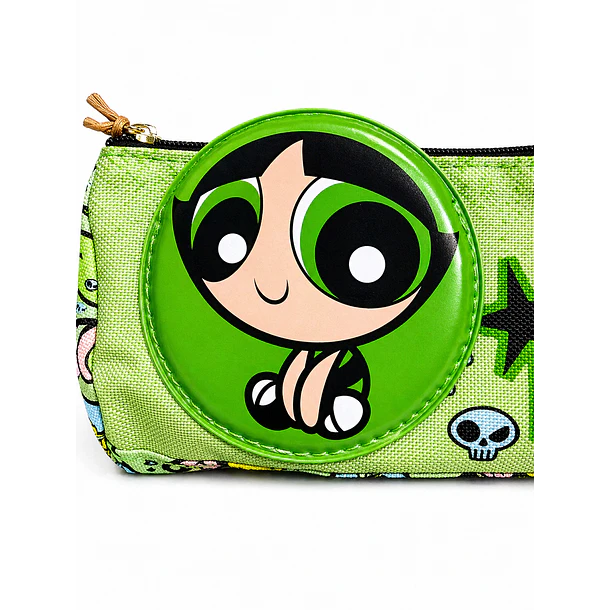 ESTUCHE POWERPUFF GIRLS 21X9 CM MODELO SELECCIONABLE 6